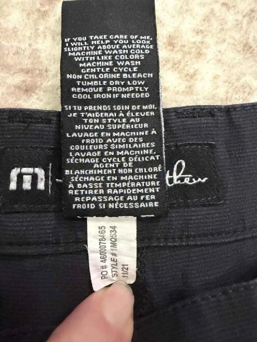 TravisMathew Open To Close Performance Golf Pants 34